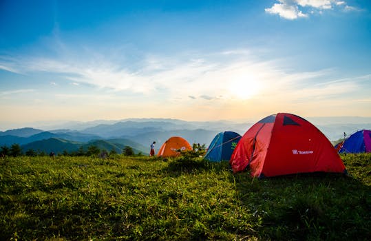 Planning a memorable camping vacation with the whole family